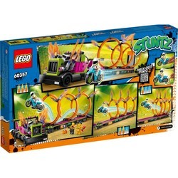 Конструкторы Lego Stunt Truck and Ring of Fire Challenge 60357