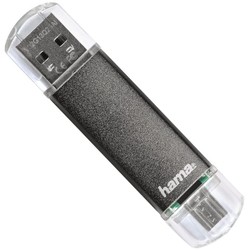USB-флешки Hama Laeta Twin USB 2.0 8Gb