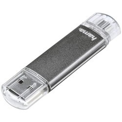USB-флешки Hama Laeta Twin USB 2.0 8Gb