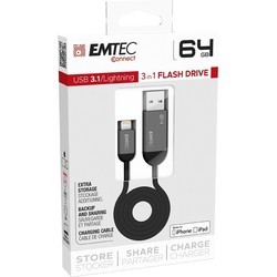 USB-флешки Emtec T750A 64Gb
