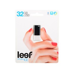 USB Flash (флешка) Leef Ice 32Gb (черный)
