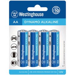 Аккумуляторы и батарейки Westinghouse Dynamo Alkaline 4xAA