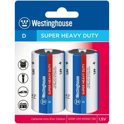 Аккумуляторы и батарейки Westinghouse Super Heavy Duty 2xD