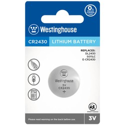 Аккумуляторы и батарейки Westinghouse Lithium 1xCR2430