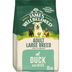 Корм для собак James Wellbeloved Adult Large Breed Duck/Rice 15 kg