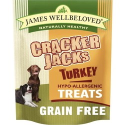 Корм для собак James Wellbeloved Cracker Jacks Grain-Free Turkey Treats 225 g