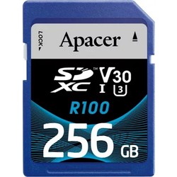Карты памяти Apacer SDXC UHS-I U3 V30 Class 10 256Gb