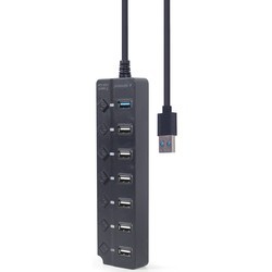 Картридеры и USB-хабы Gembird UHB-U3P1U2P6P-01