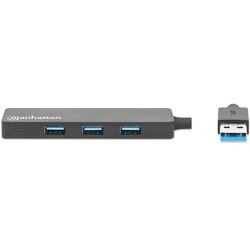 Картридеры и USB-хабы MANHATTAN 4-Port USB 3.0 Type-A Hub