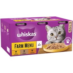Корм для кошек Whiskas Farm Menu with Jelly 24 pcs