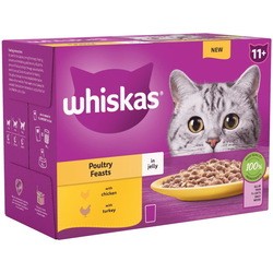 Корм для кошек Whiskas 11+ Poultry Feasts in Jelly 48 pcs