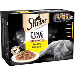 Корм для кошек Sheba Fine Flakes Poultry Collection in Gravy 48 pcs