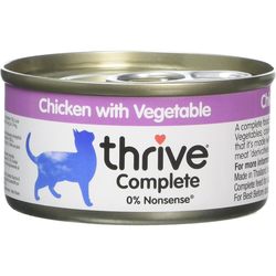 Корм для кошек THRIVE Complete Chicken with Vegetables 24 pcs