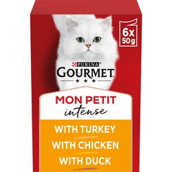 Корм для кошек Gourmet Mon Petit Intense Poultry 6 pcs