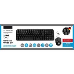 Клавиатуры Vivanco Wireless Keyboard and Mouse Set
