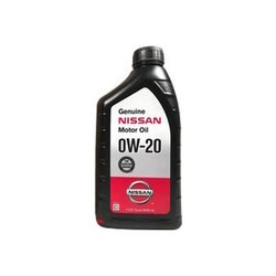 Моторные масла Nissan Genuine Motor Oil 0W-20 1L