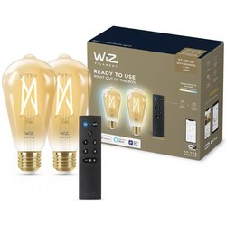 Лампочки WiZ ST64 6.7W 2000-5000K E27 2 pcs