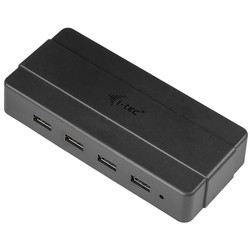 Картридеры и USB-хабы i-Tec USB 3.0 Charging HUB 4 Port + Power Adapter