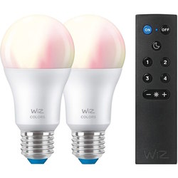 Лампочки WiZ A60 8W 2200-6500K E27 2 pcs