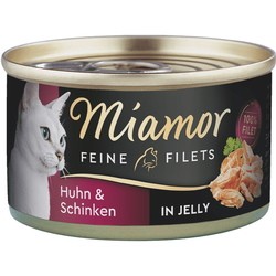 Корм для кошек Miamor Fine Fillets in Jelly Chicken/Ham 24 pcs