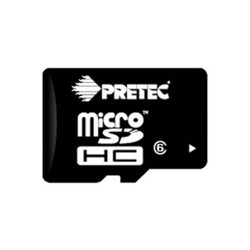 Карты памяти Pretec microSDHC Class 6 16Gb