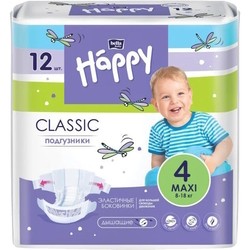 Подгузники (памперсы) Bella Baby Happy Classic Diapers Maxi 4 / 12 pcs