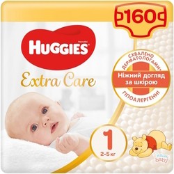 Подгузники (памперсы) Huggies Extra Care 1 / 160 pcs