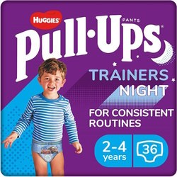 Подгузники (памперсы) Huggies Pull-Ups Night Boy 2-4 / 36 pcs