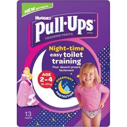 Подгузники (памперсы) Huggies Pull-Ups Night Girl 2-4 / 13 pcs