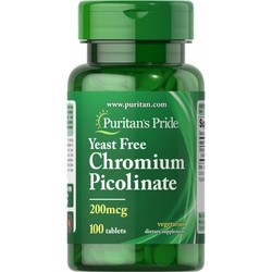 Сжигатели жира Puritans Pride Chromium Picolinate 200 mcg 100 tab