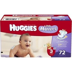 Подгузники (памперсы) Huggies Little Movers 3 / 72 pcs
