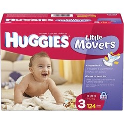 Подгузники (памперсы) Huggies Little Movers 3 / 124 pcs