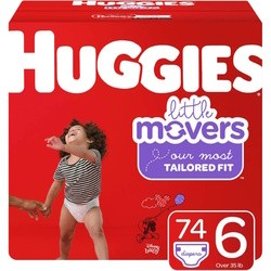 Подгузники (памперсы) Huggies Little Movers 6 / 74 pcs