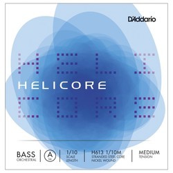 Струны DAddario Helicore Single A Orchestral Double Bass 1/10 Medium