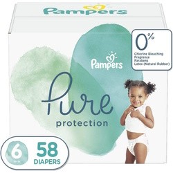 Подгузники (памперсы) Pampers Pure Protection 6 / 58 pcs