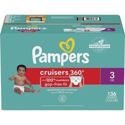 Подгузники (памперсы) Pampers Cruisers 360 3 / 136 pcs