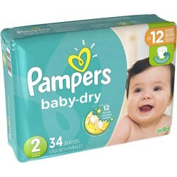 Подгузники (памперсы) Pampers New Baby-Dry 2 / 34 pcs