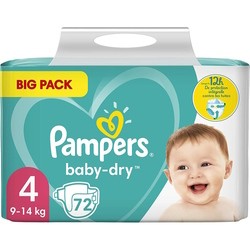Подгузники (памперсы) Pampers Active Baby-Dry 4 / 72 pcs