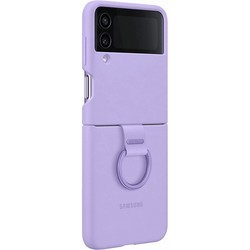 Чехлы для мобильных телефонов Samsung Silicone Cover with Ring for Galaxy Z Flip4