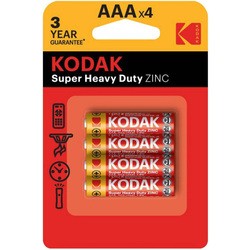 Аккумуляторы и батарейки Kodak Super Heavy Duty 4xAAA