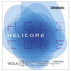 Струны DAddario Helicore Viola Single G XLM