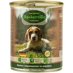 Корм для собак Baskerville Dog Canned with Rabbit/Noodles 400 g