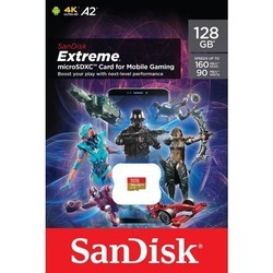 Карты памяти SanDisk Extreme V30 A2 UHS-I U3 microSDXC for Mobile Gaming 128Gb