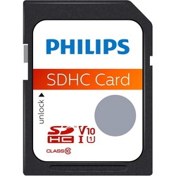 Карты памяти Philips SDHC Class 10 UHS-I U1 8Gb