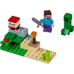 Конструкторы Lego Steve and Creeper 30393