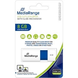 USB-флешки MediaRange USB 2.0 flash drive with slide mechanism 8Gb