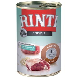 Корм для собак RINTI Adult Sensible Canned Lamb/Rice 6 pcs