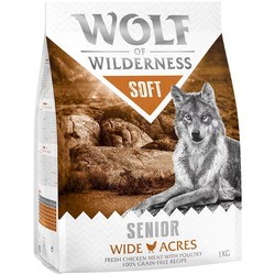 Корм для собак Wolf of Wilderness Soft Senior Wide Acres 1 kg