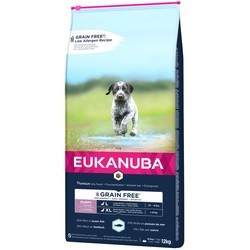Корм для собак Eukanuba Grain Free Puppy Large Breed Ocean Fish 12 kg
