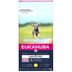 Корм для собак Eukanuba Grain Free Puppy Small Medium Breed Chicken 12 kg